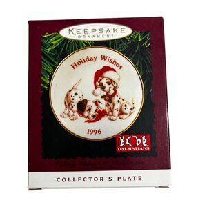 Hallmark Keepsake 1996 ornament 101 Dalmations Disney dog collectors